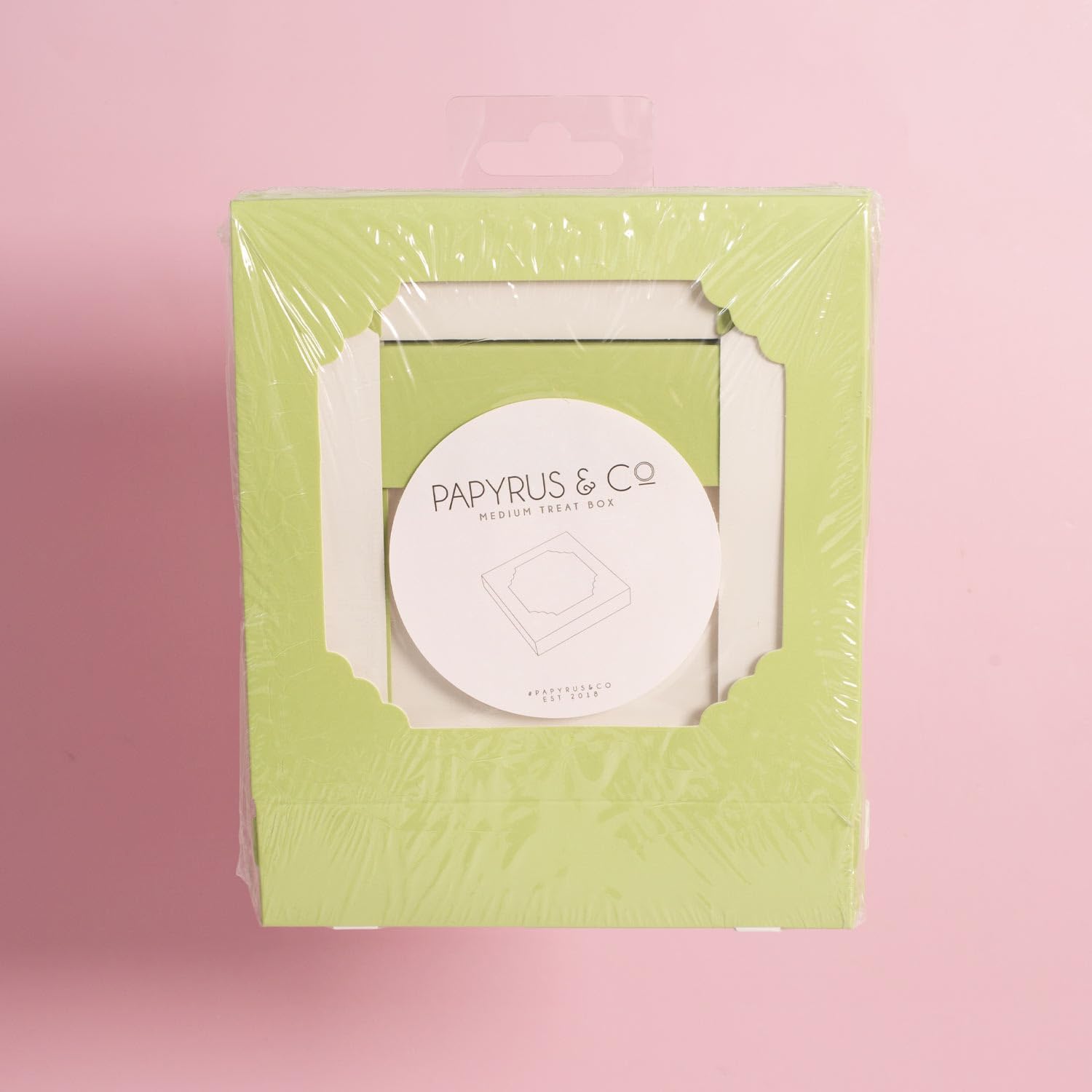 Papyrus Small Treat Box - Mint