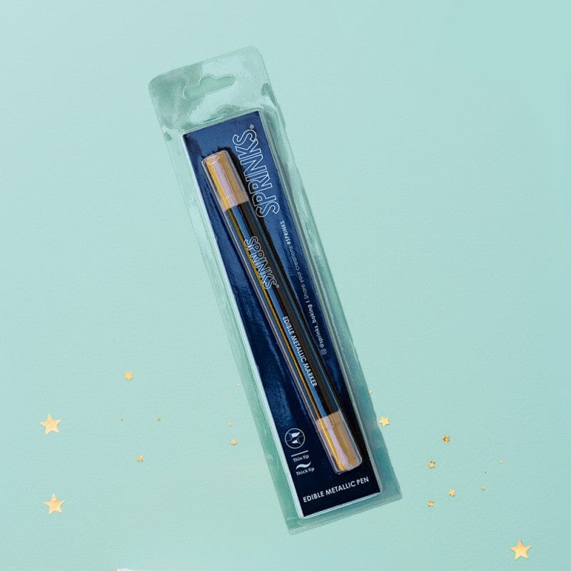 Sprinks Edible Metallic Pen - Gold Colouring The Cooks Kitchen 