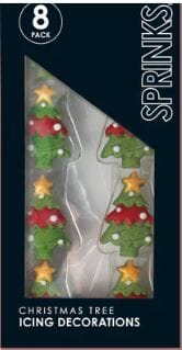 Sprinks Icing Decorations - Christmas Trees Edible Decorations The Cooks Kitchen 
