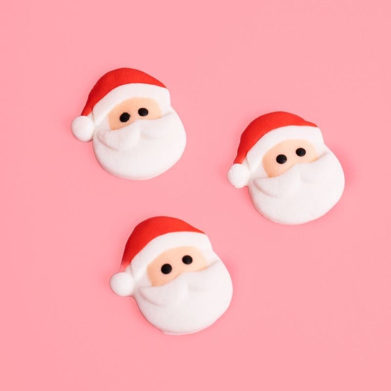 Sprinks Icing Decorations - Santa 8pc Edible Decorations The Cooks Kitchen 
