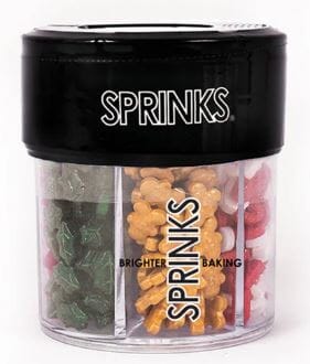 Sprinks Christmas 6 Cell Sprinkles Sprinkles The Cooks Kitchen 