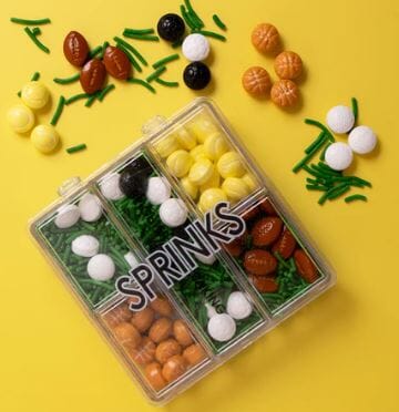 Sprinks - Sports Ball Favourites Sprinkles The Cooks Kitchen 
