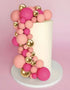 Sprinks 32 Cake Ball Toppers - Pretty In Pink