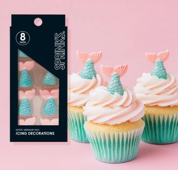 Sprinks Icing Decorations - Mermaids Tails 8pc