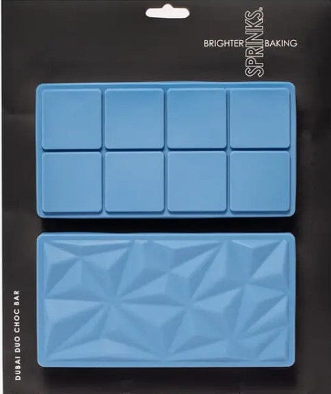 Sprinks Silicone Mould - Dubai Duo Chocolate Bar Chocolate Moulds The Cooks Kitchen 