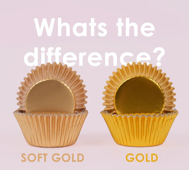 Papyrus & Co Soft Gold Foil Baking Cups 50mm