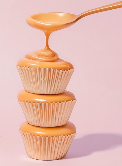 Papyrus & Co Medium Soft Gold Foil Baking Cups 44mm