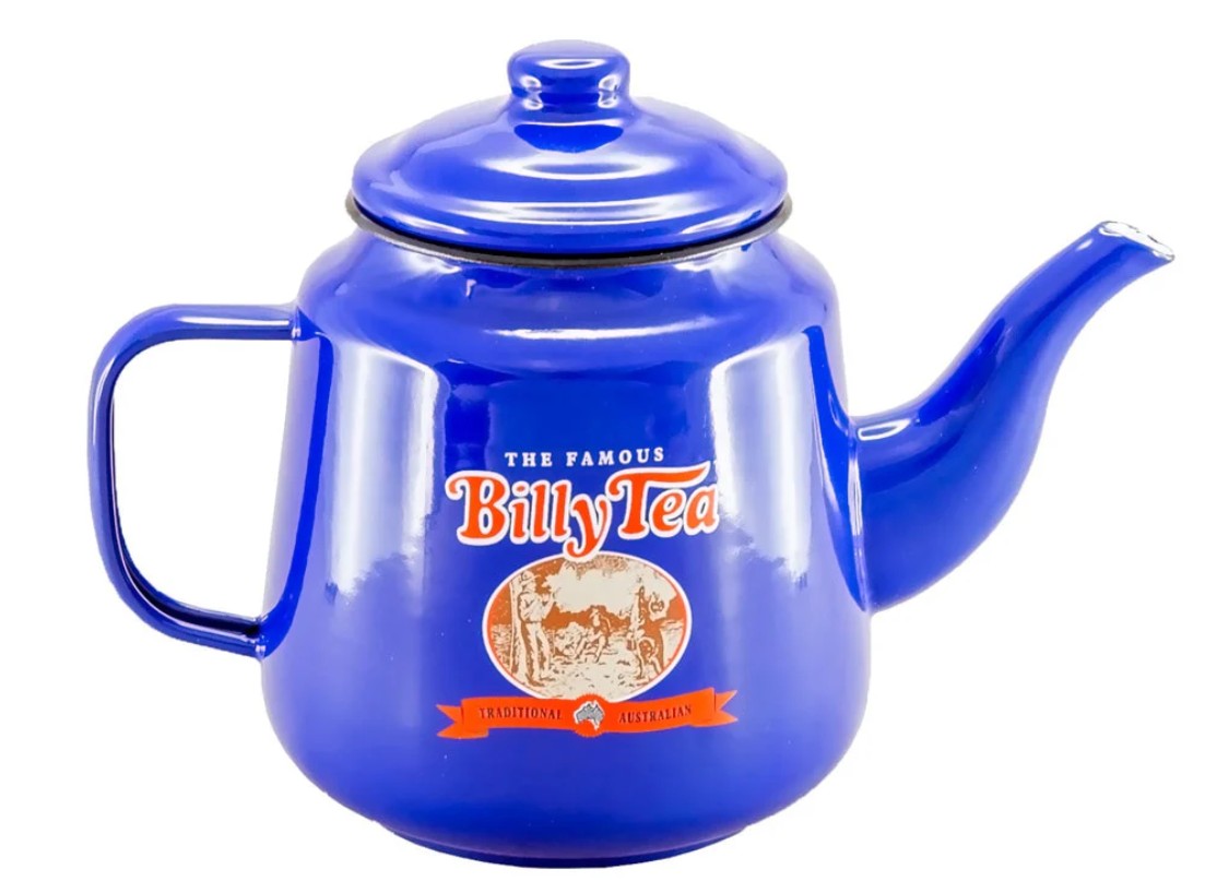 Billy Tea Enamel Teapot 1.4l - Blue