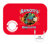 Rojo Arnott's Rechargeable Digital Kitchen Scale 10kg Red
