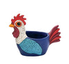 Rikiaro Baby Dark Blue Rooster Planter