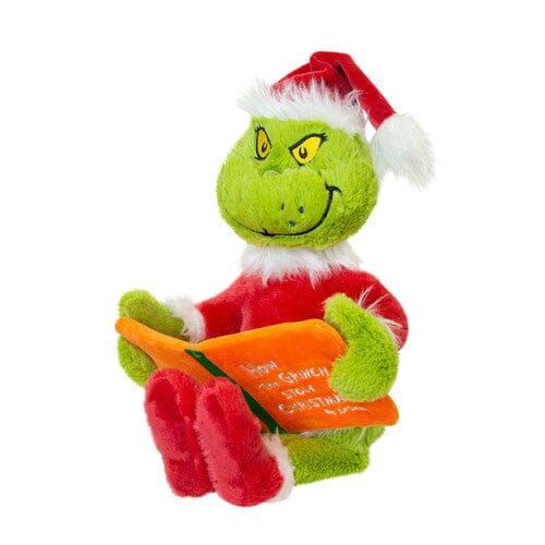 Grinch Plush Reading Book Novelty Gifts The Cooks Kitchen 