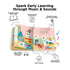 Ditty Bird Animal Songs Multi-coloured 16x2x16cm