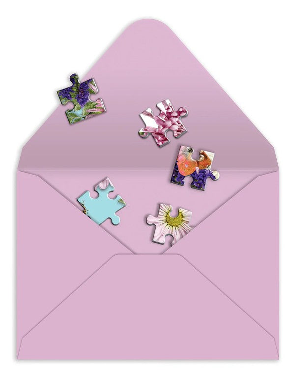 Say It With Flowers Hi Greeting Card Puzzle
