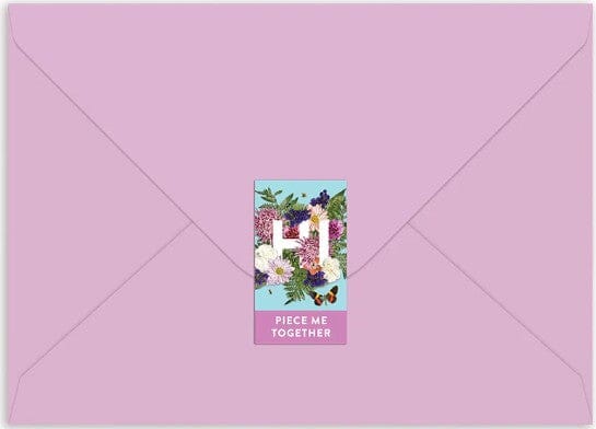 Say It With Flowers Hi Greeting Card Puzzle Novelty Gifts The Cooks Kitchen 
