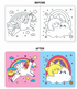 Mudpuppy Unicorn Dreams Color Magic Bath Book 