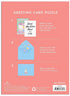 Confetti Birthday Cake Greeting Card Puzzle