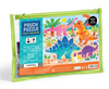 Mudpuppy Mighty Dinosaurs Pouch Puzzle 12pc