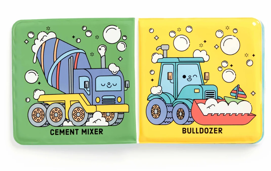 Mudpuppy I Dig Bubbles! Color Magic Bath Book 