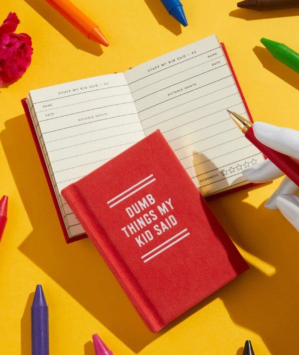 Dumb Things My Kid Said Tiny Diary Novelty Gifts The Cooks Kitchen 