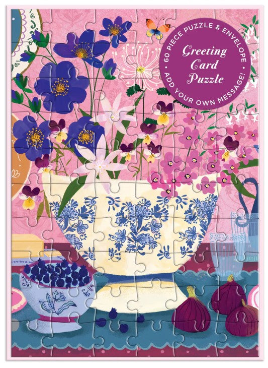 Joy Laforme Art Of The Table Greeting Card Puzzle