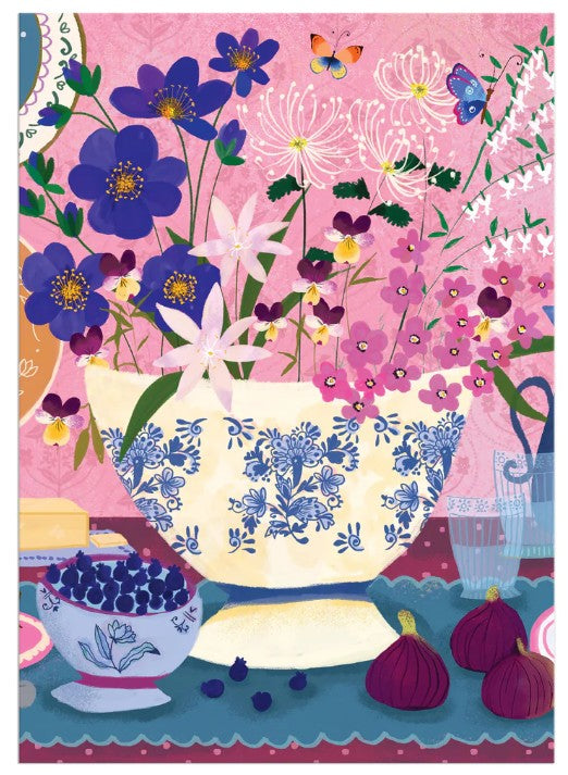 Joy Laforme Art Of The Table Greeting Card Puzzle