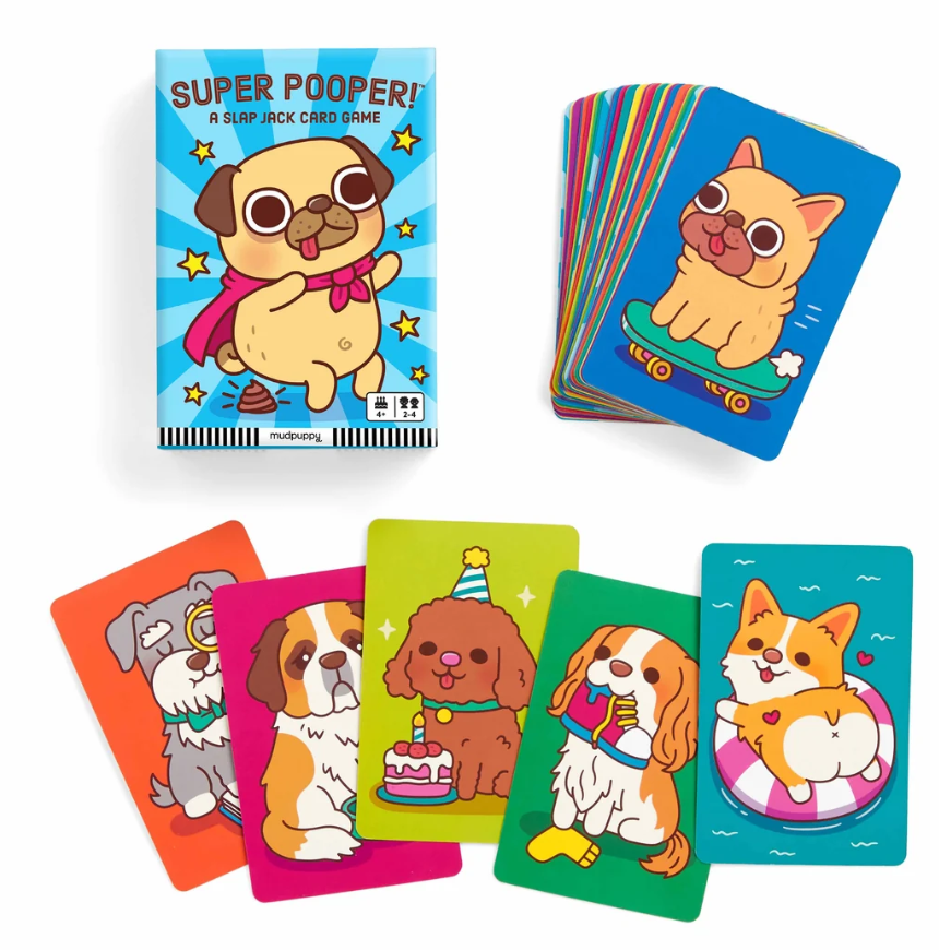 Mudpuppy Super Pooper! Card Game