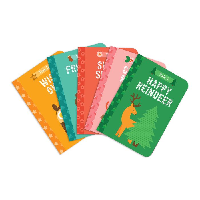 Petit Collage 12 Tales Of Christmas Keepsake Musical Tin 8x18x12cm