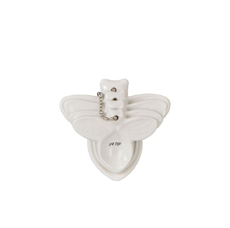 Davis & Waddell Wildflower & Hive Measuring Spoons White Measuring Cups & Spoons The Cooks Kitchen 