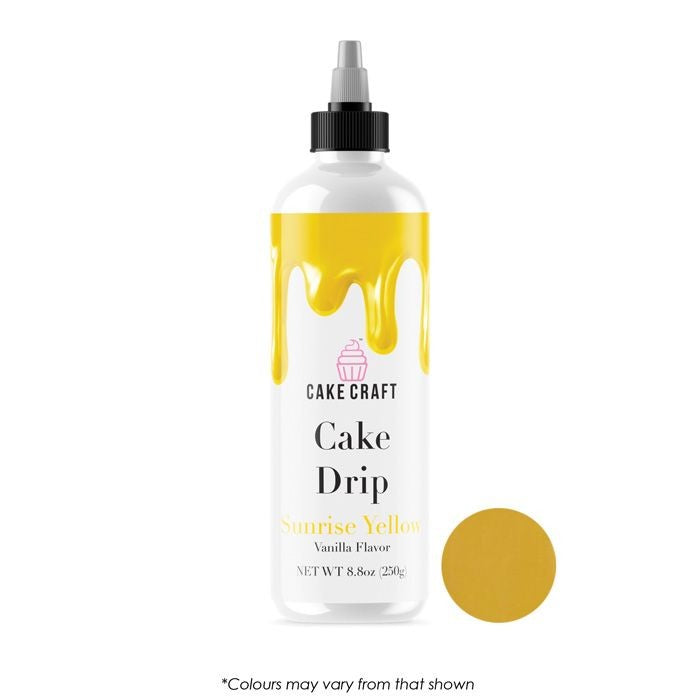 Cake Craft Cake Drip - Sunrise Yellow 250g
