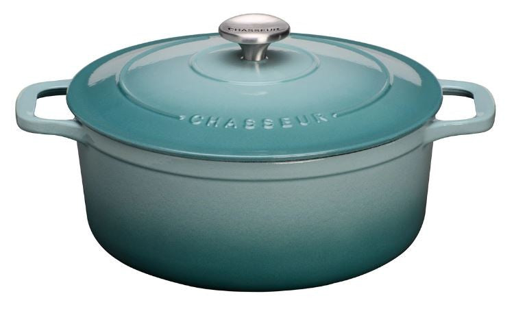 Chasseur Round French Oven 24cm/4l Quartz