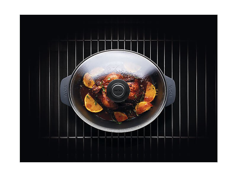 Woll Diamond Lite Oval Roaster W/ Lid 31x26cm/6l