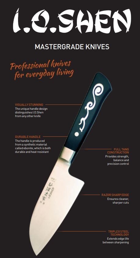 I.o Shen - Bread Knife 250mm / 10" I.O Shen The Cooks Kitchen Mandurah 