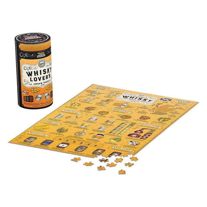 Ridley's Whisky Lover's 500 Piece Jigsaw Puzzle Orange 35x48.3x0.6