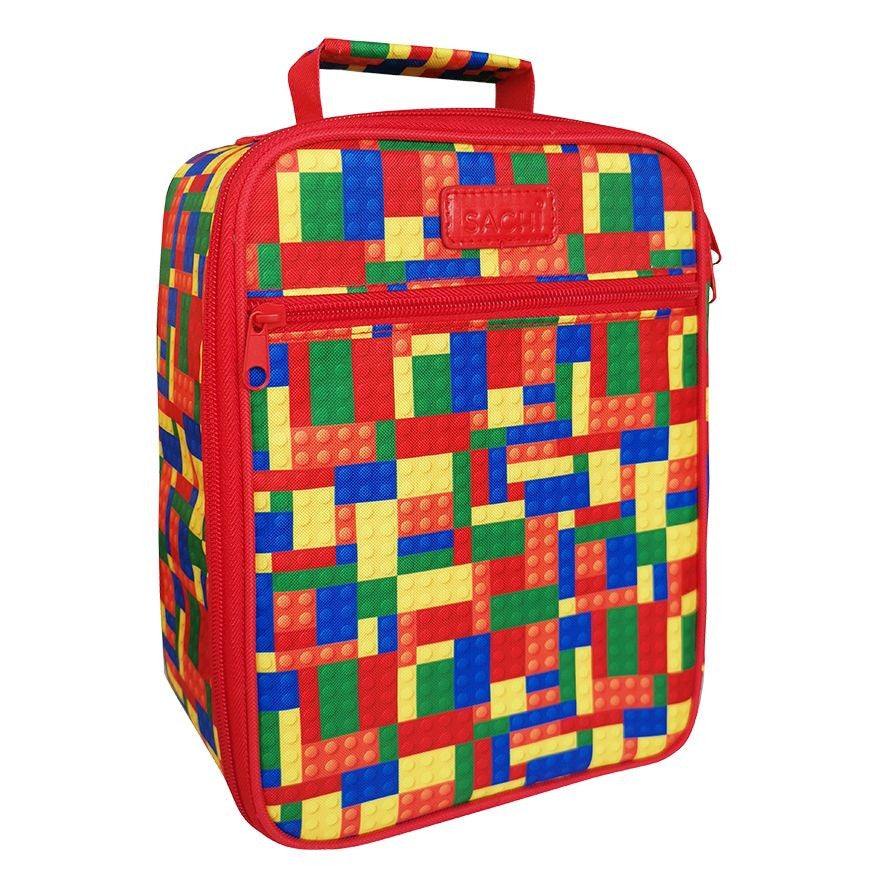 Sachi "style 225" Insulated Junior Lunch Tote - Bricks