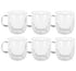 Avanti Caffe Manico Double Wall Glasses Set Of 6 - 250ml