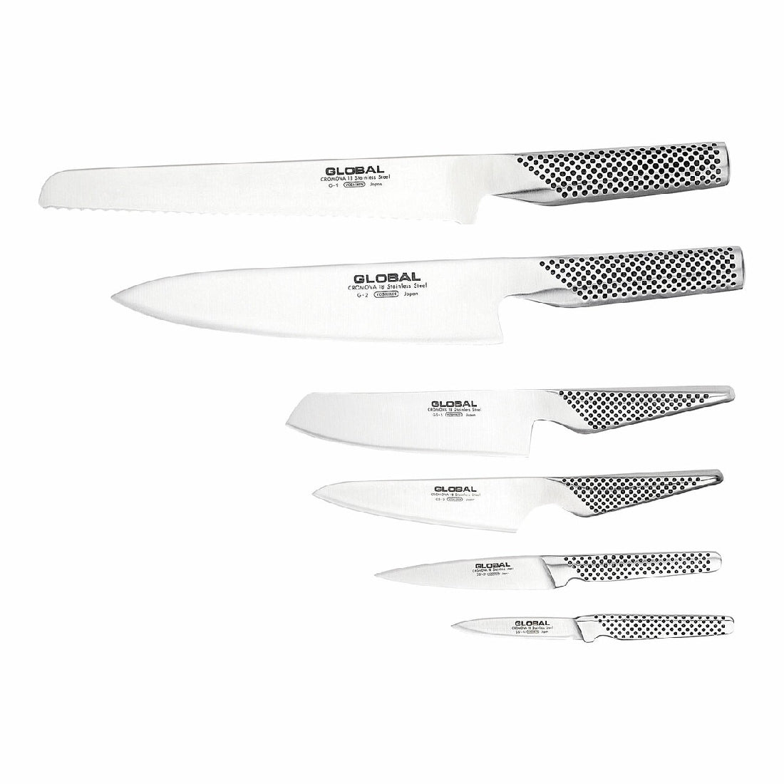 Global 7 Piece Knife Block Set