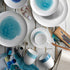 Ecology Watercolour 12 Piece Dinner Set Aqua