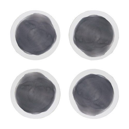 Ecology Watercolour Set Of 4 Coasters Smoke
