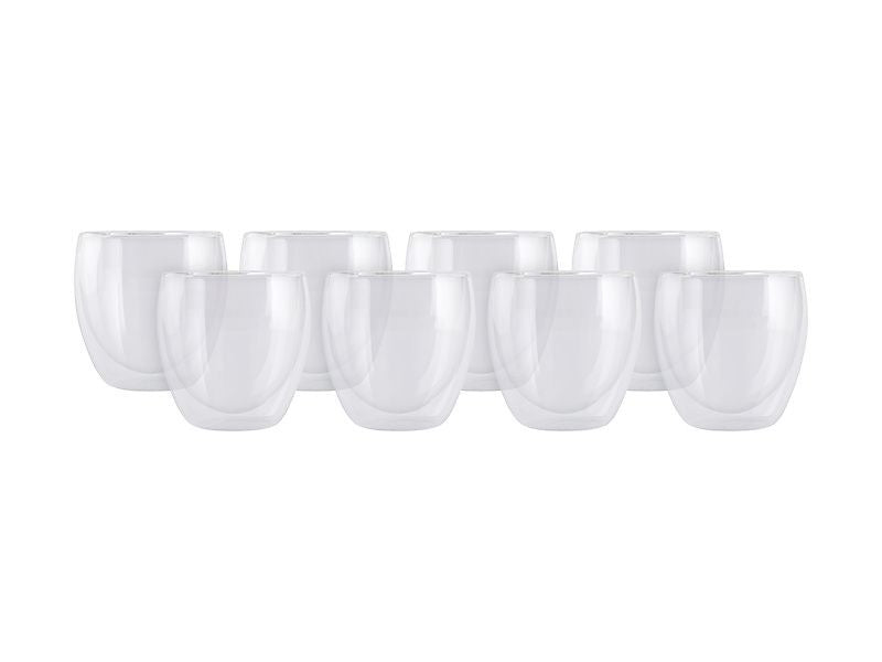 Maxwell & Williams Blend Double Wall Cup 250ml Set Of 8