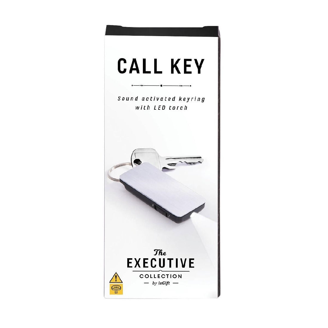 Call Key Keyring Silver 6.3x3x1.2cm