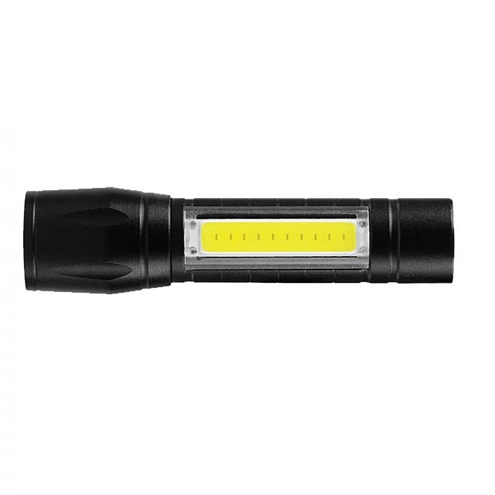 Maverick 3 In 1 Flashlight Black 9.1x2.1x2.5cm