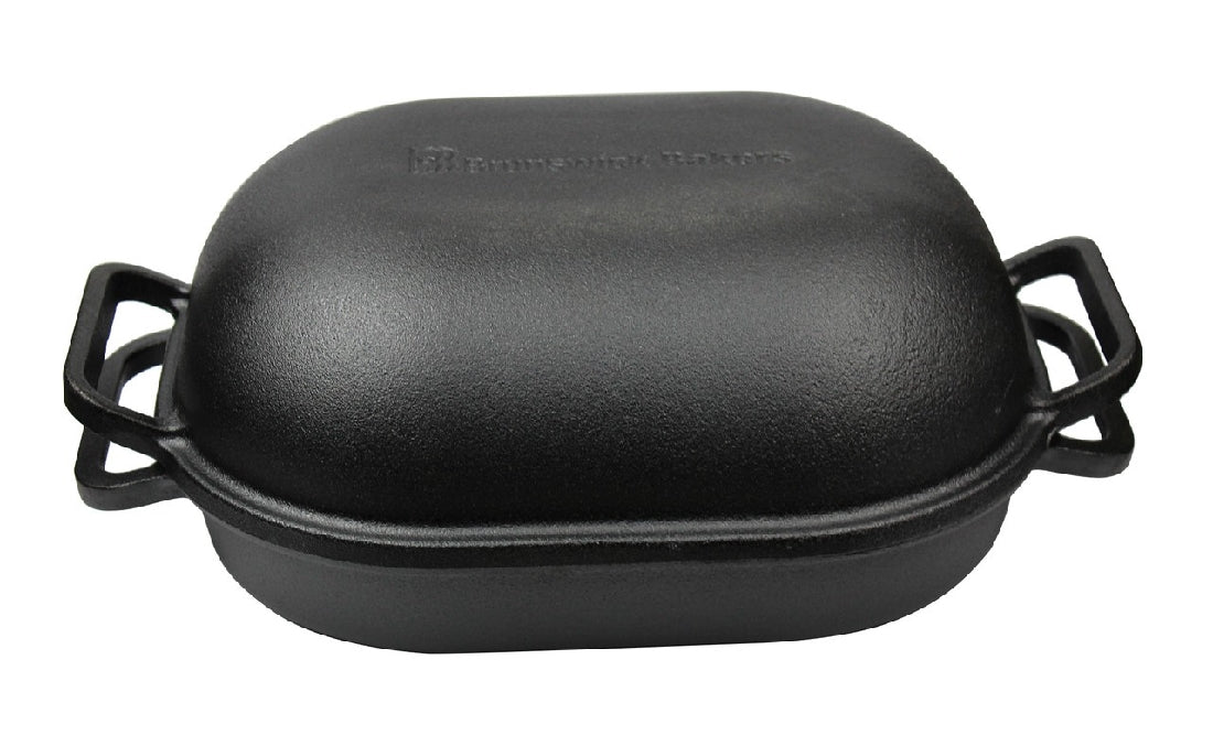 Brunswick Bakers Pre-seasoned Cast Iron Bread Baking Pan