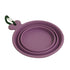 White Magic Collapsible Travel Pet Bowl
