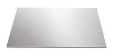 Mondo Cake Board Rectangle - Silver Foil 12x18in/30x45cm