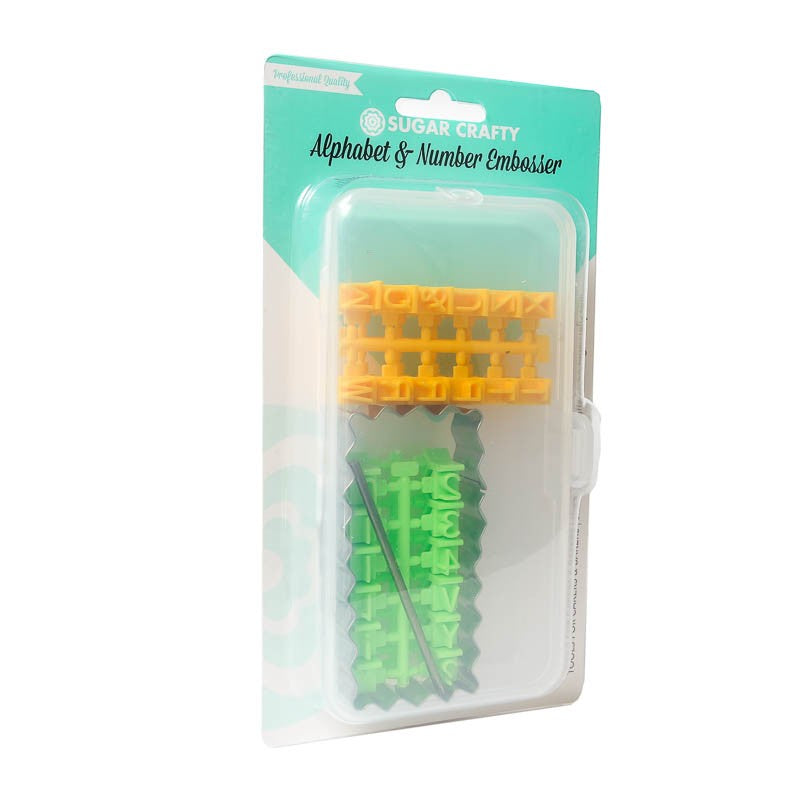 Bake Group Alphabet Embosser With Cutter