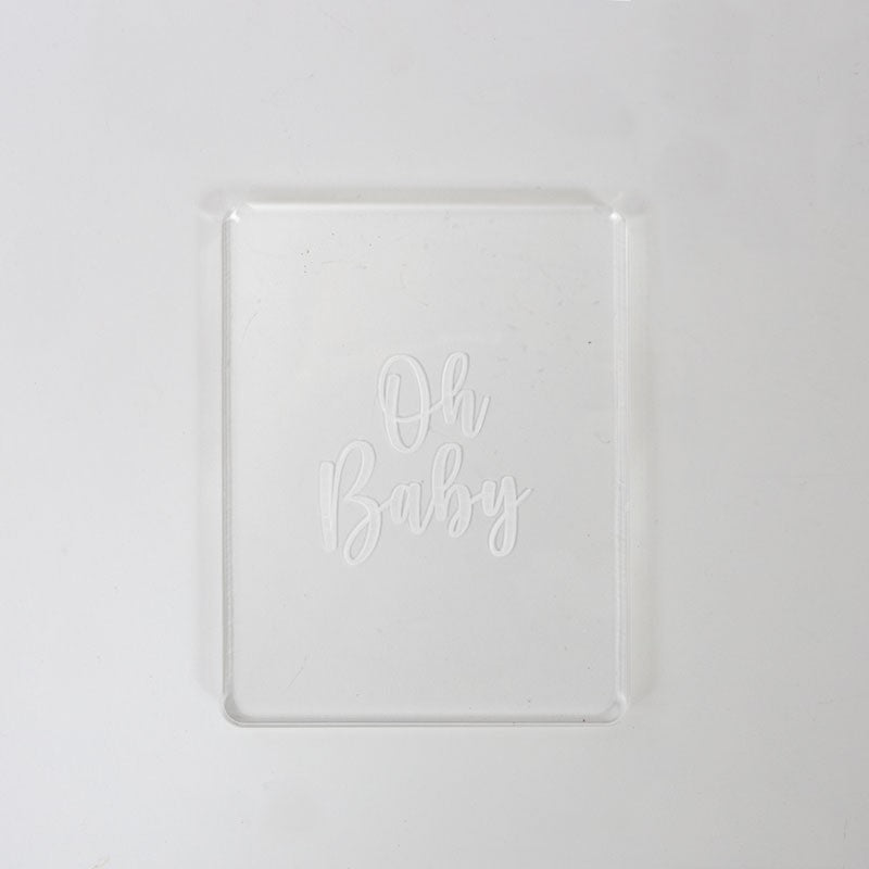 Coo Kie Embosserstamp - Oh Baby